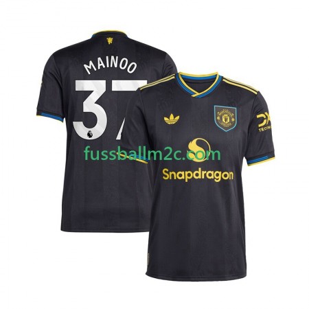 Fußballtrikots Manchester United Kobbie Mainoo 37 Ausweich Trikotsatz 2025-2026 Fußballtrikots Manchester United Kobbie Mainoo 37 Ausweich Trikotsatz 2025-2026